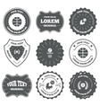 basketball icons ball with basket and fireball vector image