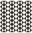 black and white abstract geometric quilt pattern vector image vector image