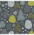 first frost - seamless pattern vector image