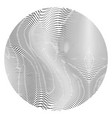 distress circular texture vector image vector image