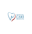logo dental care clinic dentistry for kids teeth vector image