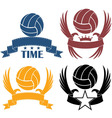 volleyball vector image