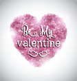 valentines day background with pink heart 0501 vector image vector image
