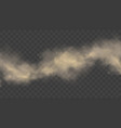 white or gray smoke realistic mist dust motion vector image