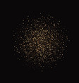 gold glitter wave abstract background golden vector image