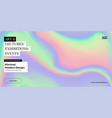 vibrant gradient holographic background vector image
