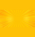 comics rays background with halftones summer vector image vector image
