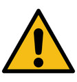 general warning vector image