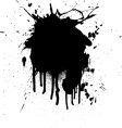 ink splat vector image vector image