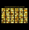 golden glossy gradient gold metal foil texture vector image