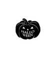 halloween black and white isolated vector image vector image