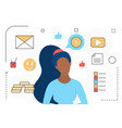business people planning to do list time vector image vector image