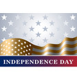 independence day usa background flag vector image