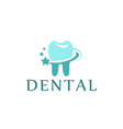 logo dental care clinic dentistry for kids teeth vector image