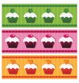 cake banners vector image vector image