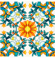 hand drawn watercolor mediterranean sicilian vector image vector image
