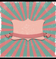 retro label background vector image