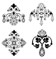 set of decorative elements vector image