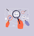 idea searching something vector image