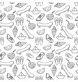 a seamless decorative summer pattern vector image