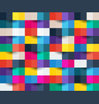 colorful abstract background square box pixel vector image