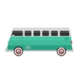 retro car vehicle vector image vector image