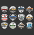 auto service car tuning and maintenance vector image