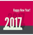 2017 happy new year vector image