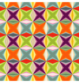 geometric abstract many colored seamless pattern vector image vector image