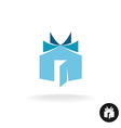 books house idea logo template house building vector image vector image