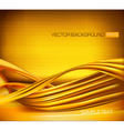 abstract gold background vector image vector image