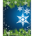 christmas background vector image