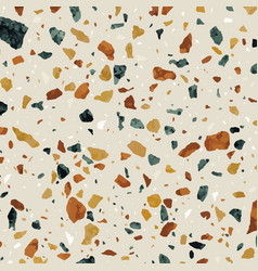 Modern terrazzo seamless pattern decorative Vector Image