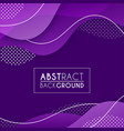 colorful liquid and geometric background vector image vector image