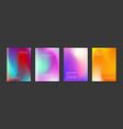 bright color background with mesh gradient vector image