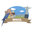 brazil vector image vector image