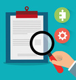business solutions design vector image