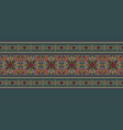 damask border element and page decoration vector image vector image
