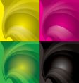 swish backgrounds vector image vector image