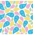 seamless floral pattern vector image