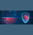 technological abstract background on the topic vector image