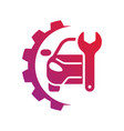 auto service sign car repair logo eps vector image