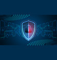 technological abstract background on the topic vector image