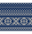 seamless pattern on the wool knitted texture vector image
