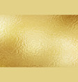 shiny gold texture paper foil vector image