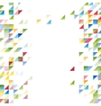 background abstract polygon triangle vector image