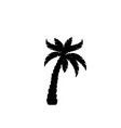 palms tree icons vector image vector image