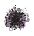 wheel of zodiac symbols vector image