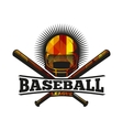 isolated abstract colorful baseball helmet vector image