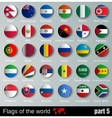 flags of all countries vector image
